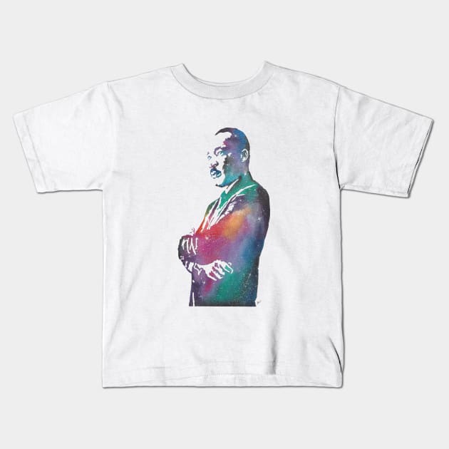 MLK Jr. Kids T-Shirt by The Paintbox Letters